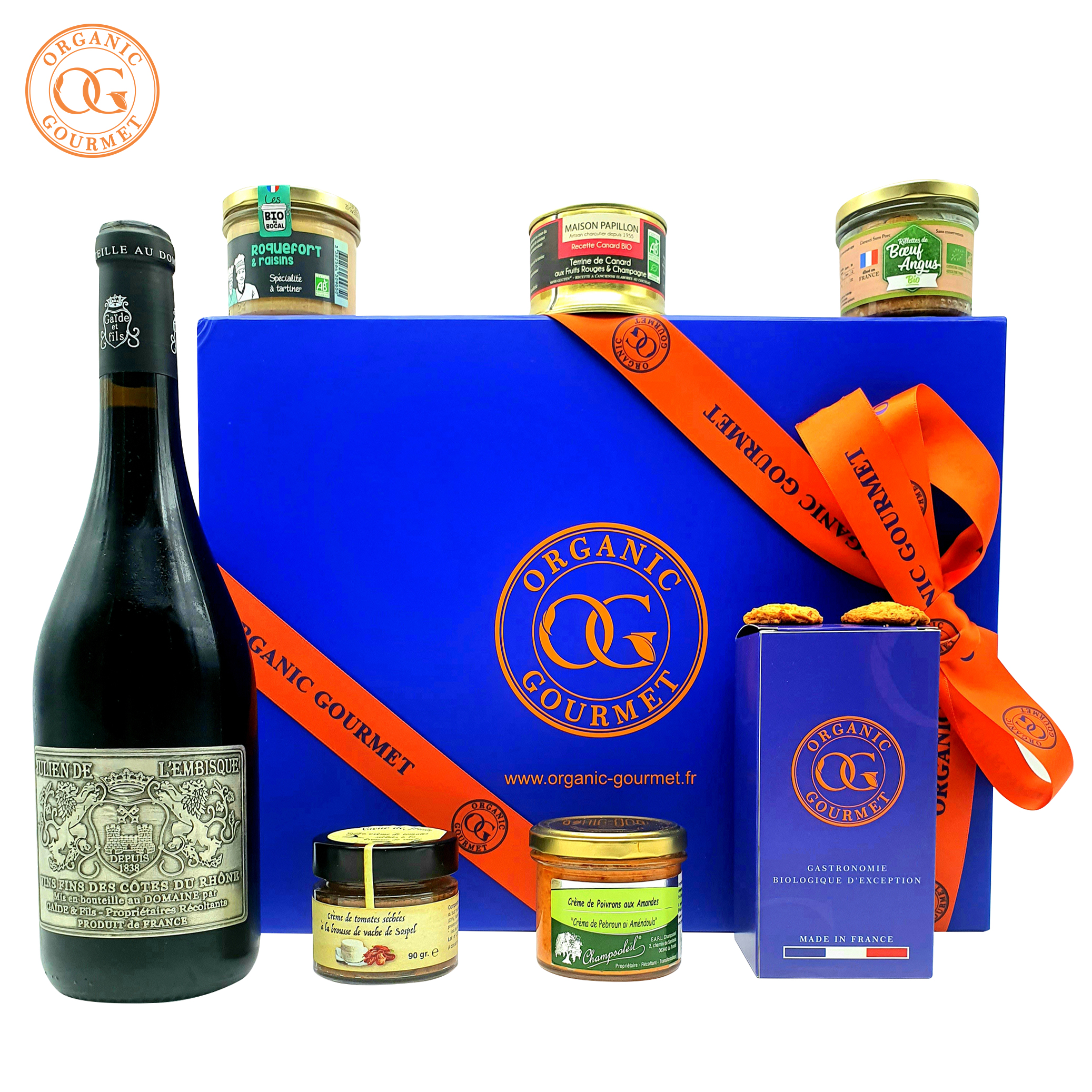 Coffret gourmand Diamant Rouge Organic Gourmet